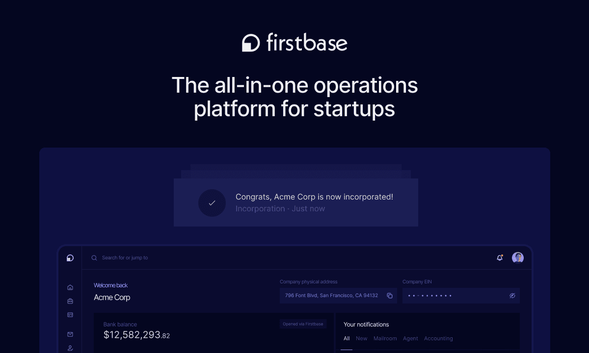 Firstbase screenshot 2