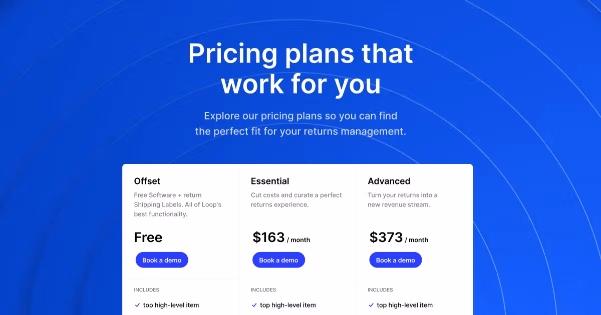 Loop Returns screenshot 2