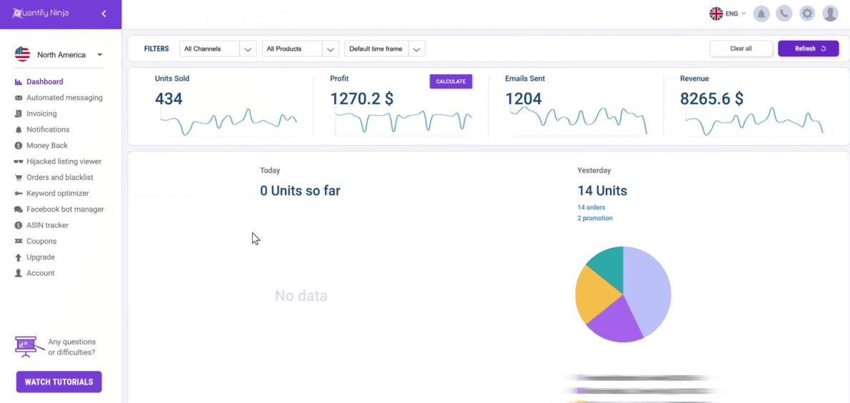 Quantify Ninja screenshot 1