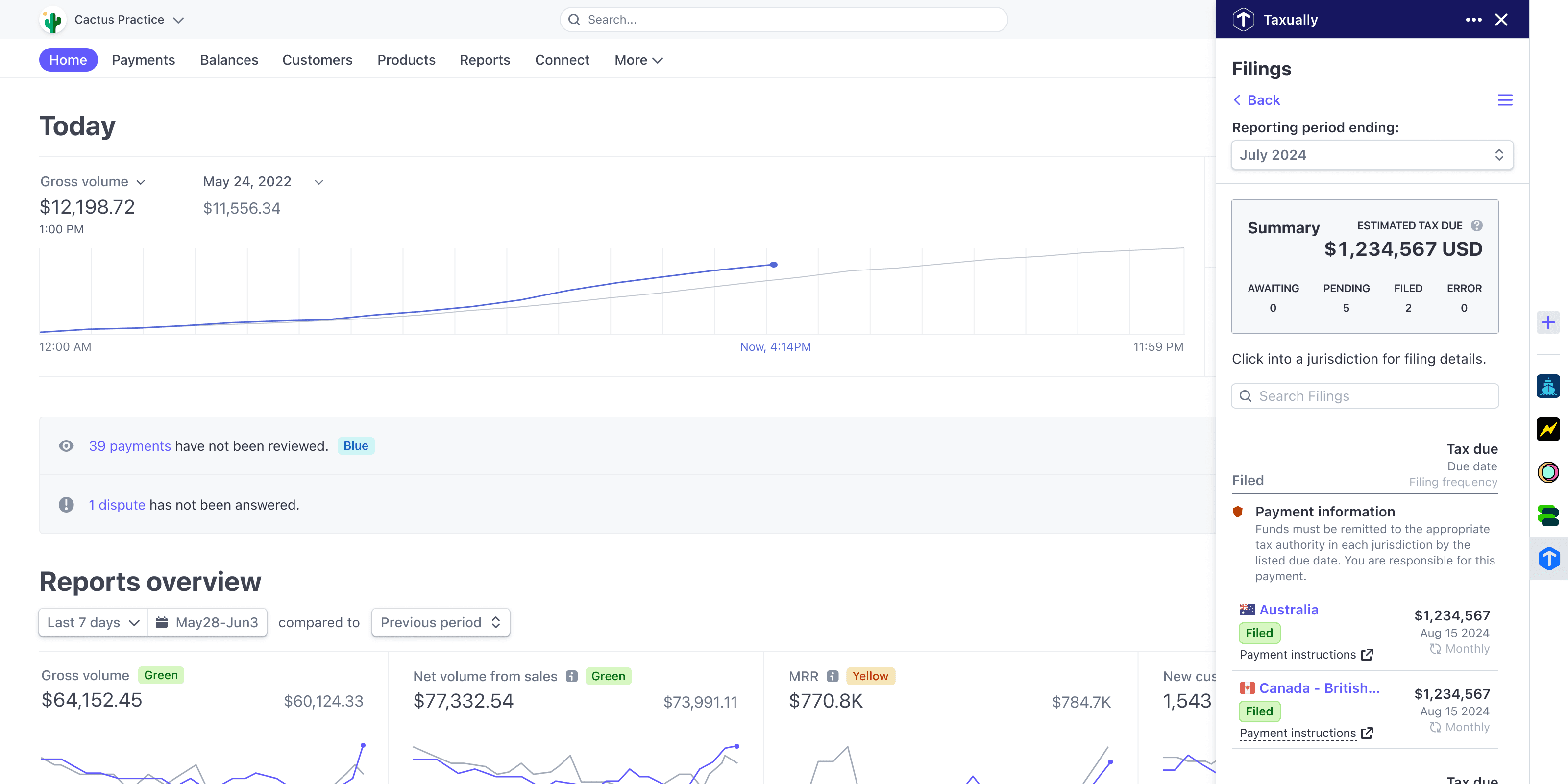 Taxually screenshot 1