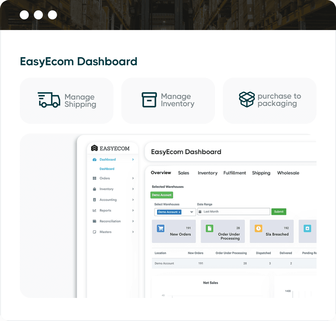 EasyEcom screenshot 1