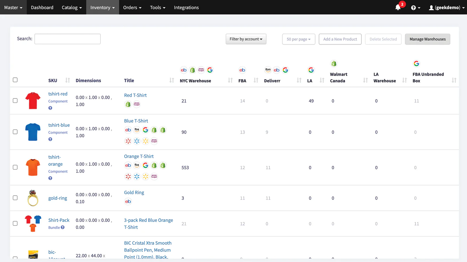 GeekSeller screenshot 2