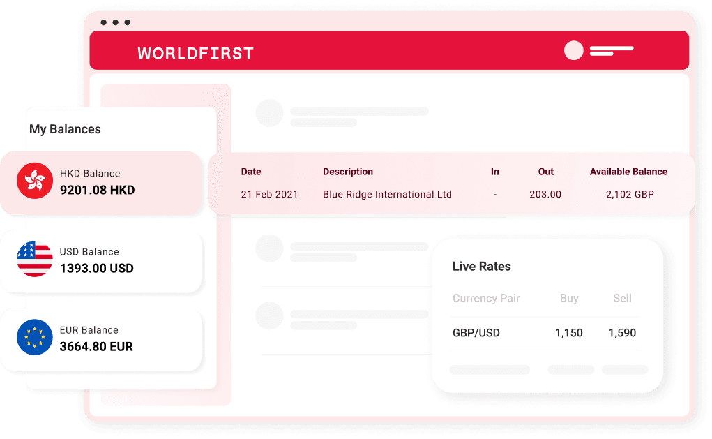 WorldFirst screenshot 1