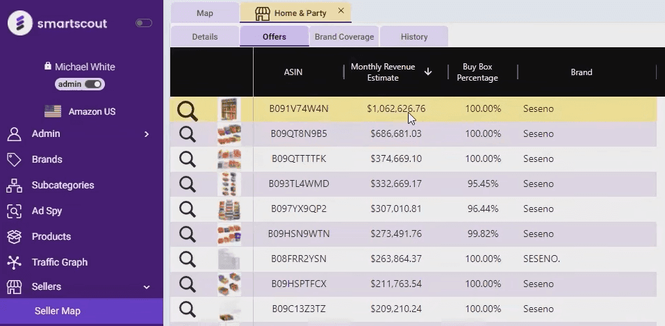 Smartscout screenshot 3