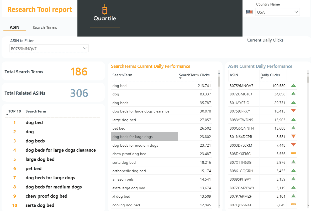 Quartile screenshot 2