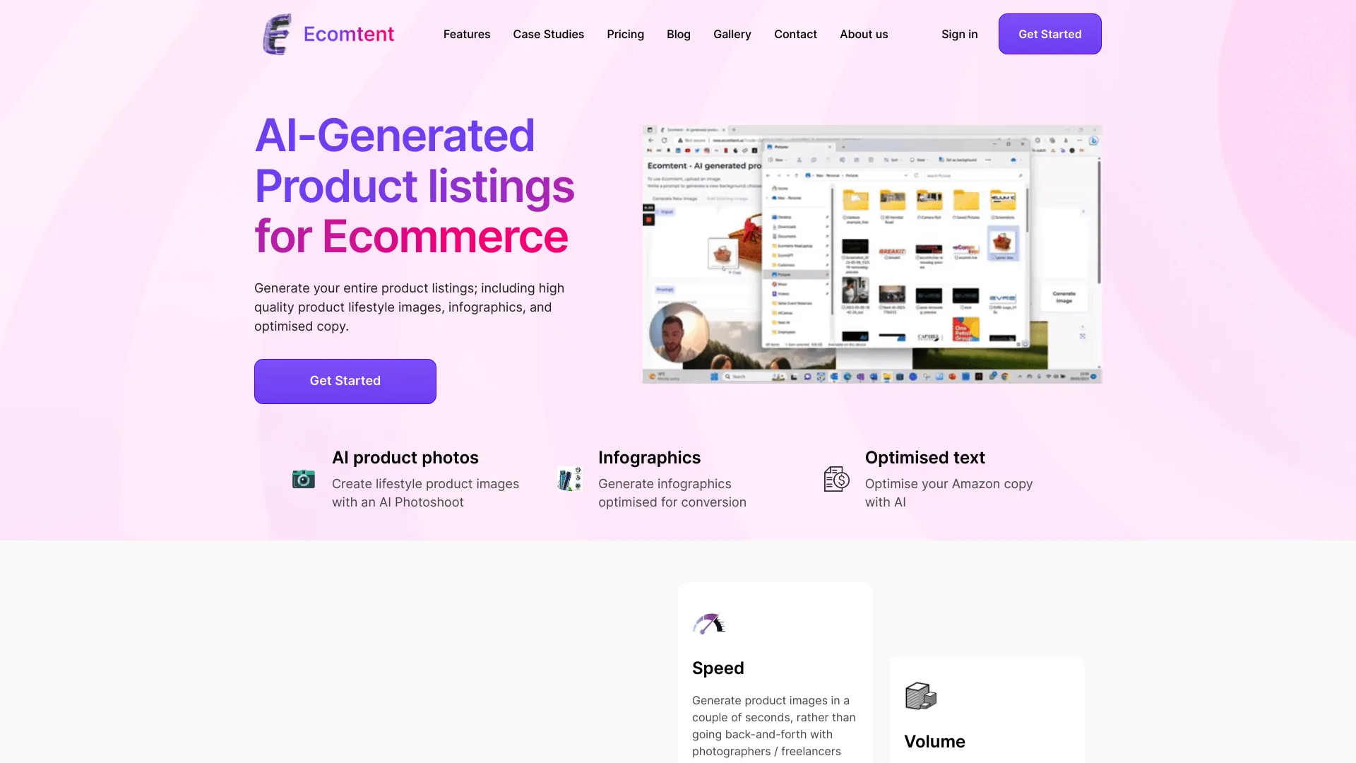 Ecomtent screenshot 2