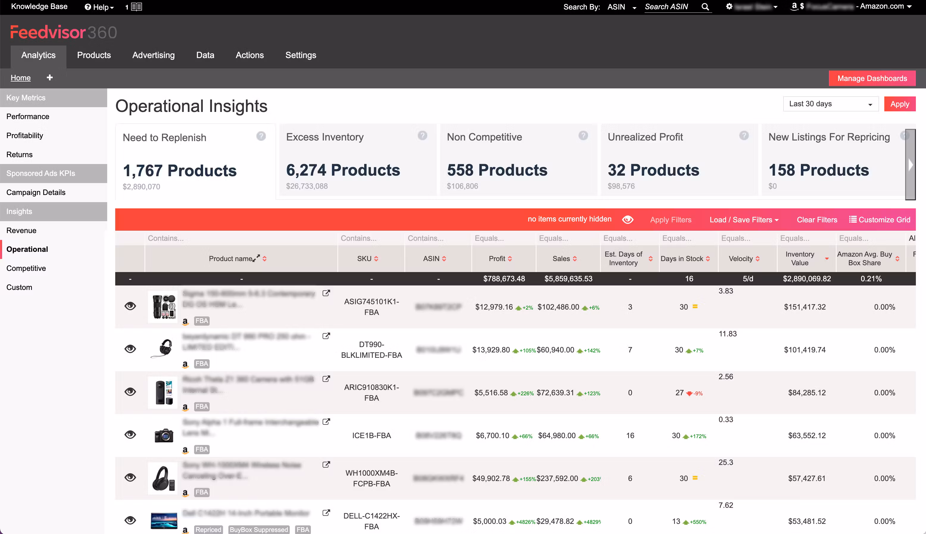 Feedvisor screenshot 4